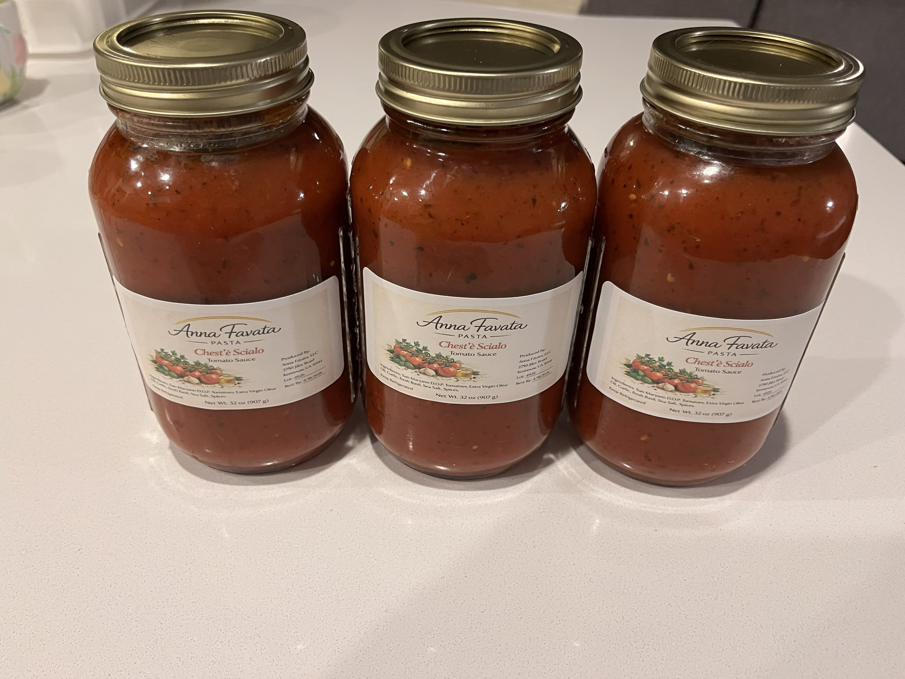 Chest'è Scialo Tomato Sauce